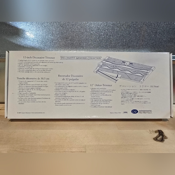 Creative Memories Trimmer Collection Paper Cutter 12" Decorative Crafting Tool - Picture 1 of 6